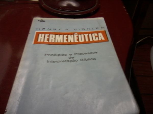 Hermeneutico Henri a Virkles Ed. Vida