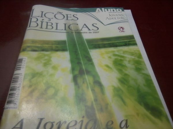 Liçoes Biblica jovens e Adulto - Aluno