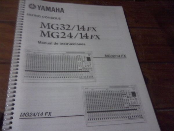 Manual de Mesa de Som Yamaha