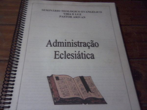 Administração Eclesiástica Apostila