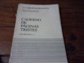 Caderno de Pagina Triste J. Caruso Madalena